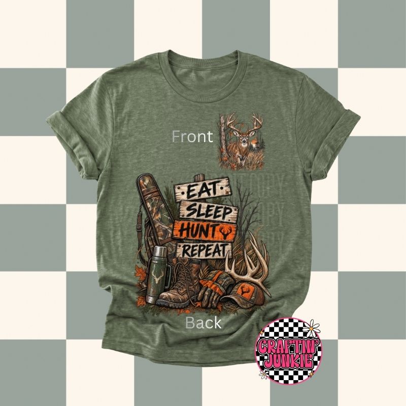 East Sleep Hunt Repeat T-Shirt (Men)
