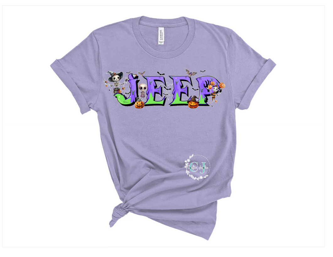 Jeep - Halloween - Purple