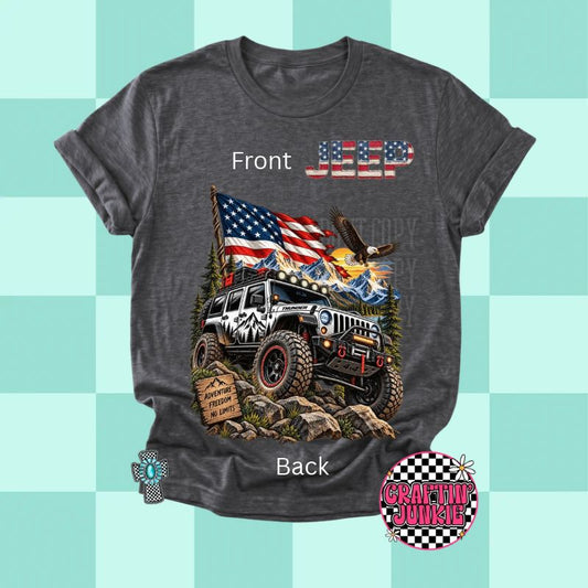 Patriotic J**p (offroad) Eagle T-Shirt