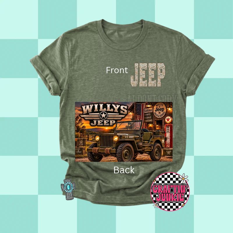 Willys Military J**p (offroad) T-Shirt