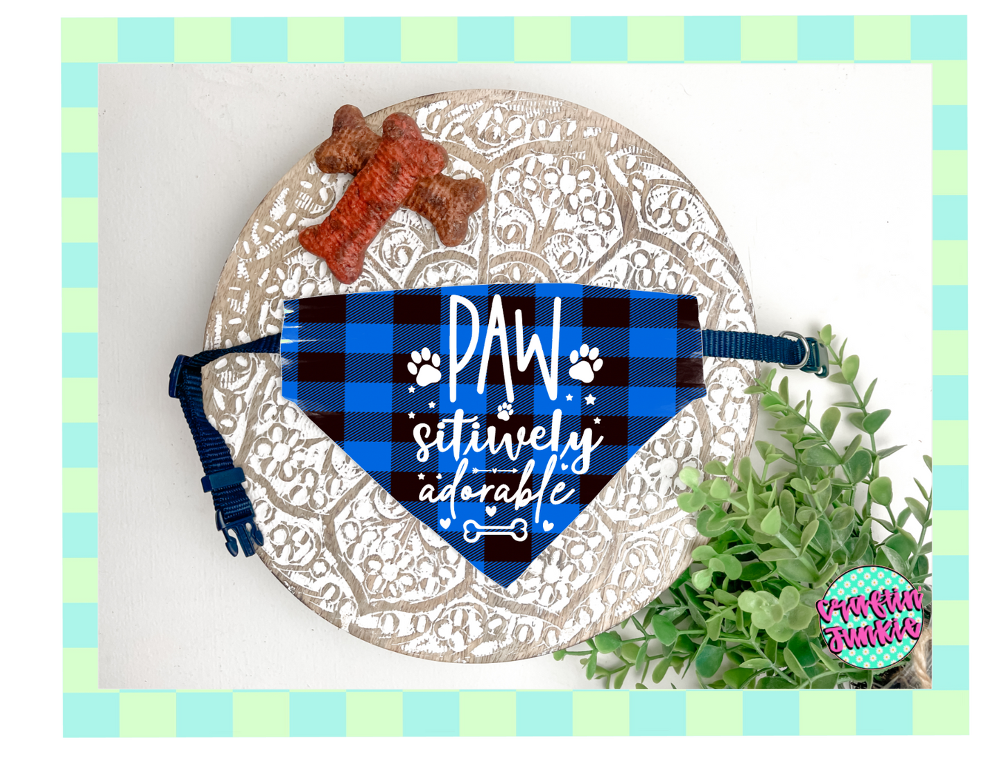 Dog Collar Bandana (Positively Adorable)