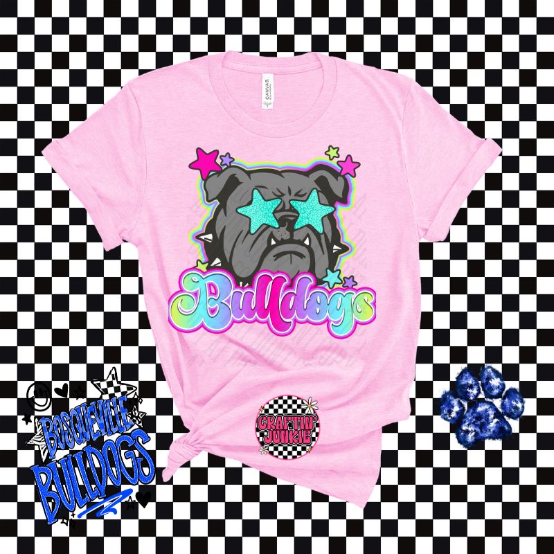 Pink Bulldog T-Shirt