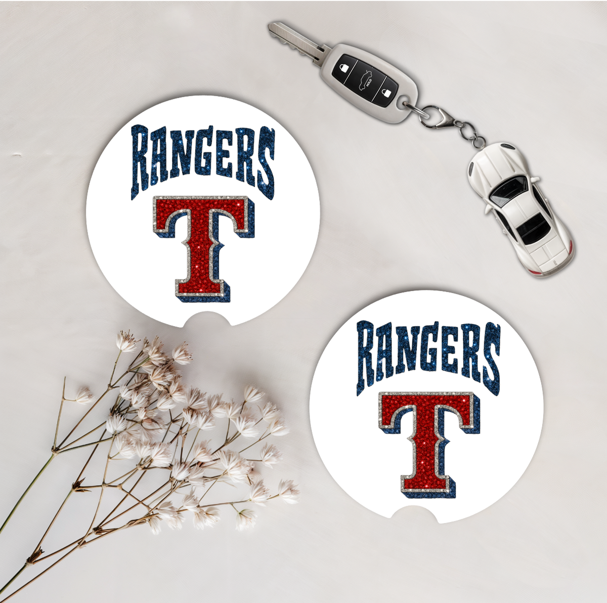 Set of 2 Coasters - Ranger 1 – Craftinjunkiewaco