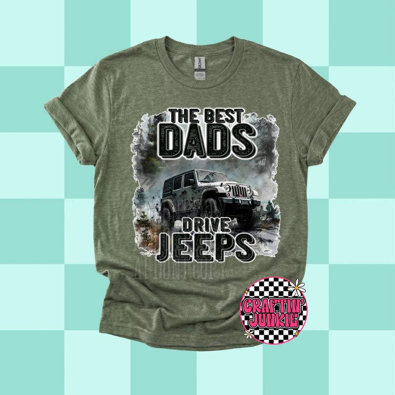 The best dads drive J**ps T-Shirt